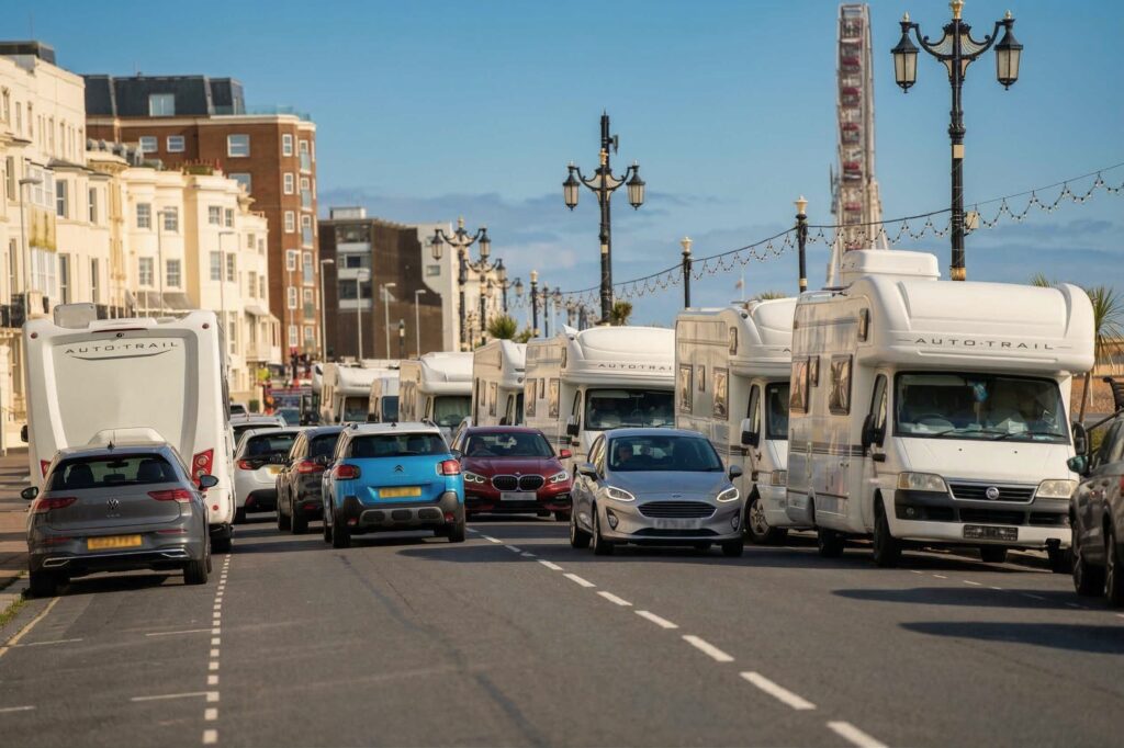 Worthing seafront on a sunny day - minimum learning period for learners